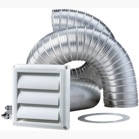 Deflecto Dryer Vent Kit 8'X4" SK8WA